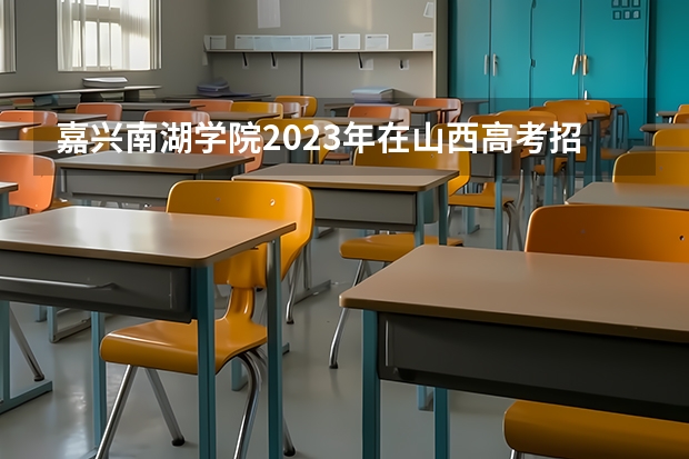 嘉兴南湖学院2023年在山西高考招生多少人