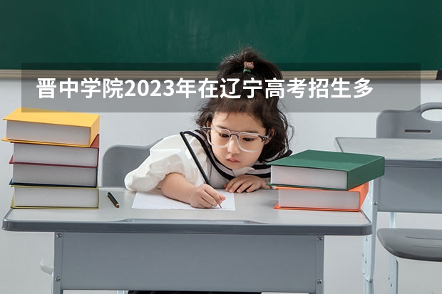 晋中学院2023年在辽宁高考招生多少人