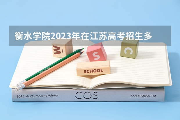 衡水学院2023年在江苏高考招生多少人