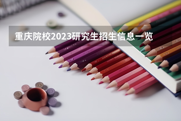 重庆院校2023研究生招生信息一览表？ 重庆交通大学研究生录取分数线2023