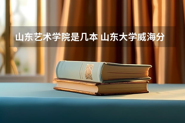 山东艺术学院是几本 山东大学威海分校舞蹈专业是一本还是二本